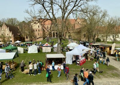 Blick auf den Ostermarkt